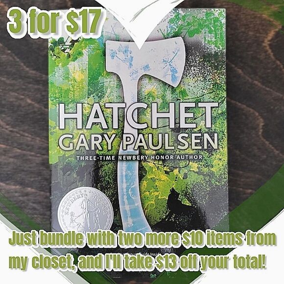NWOT YA Book | Hatchet by Gary Paulsen - Picture 1 of 4